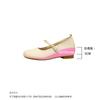 Inner Height-increasing Soft-soled Mary Jane Shoes Women's Summer New Silver High-end One-word Single Shoes
