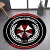 R-Resident Evil Umbrella Printed Round Carpet Living Room Bedroom Beautiful Carpet Non -slip Door Pad Floor Mats Birthday Gift