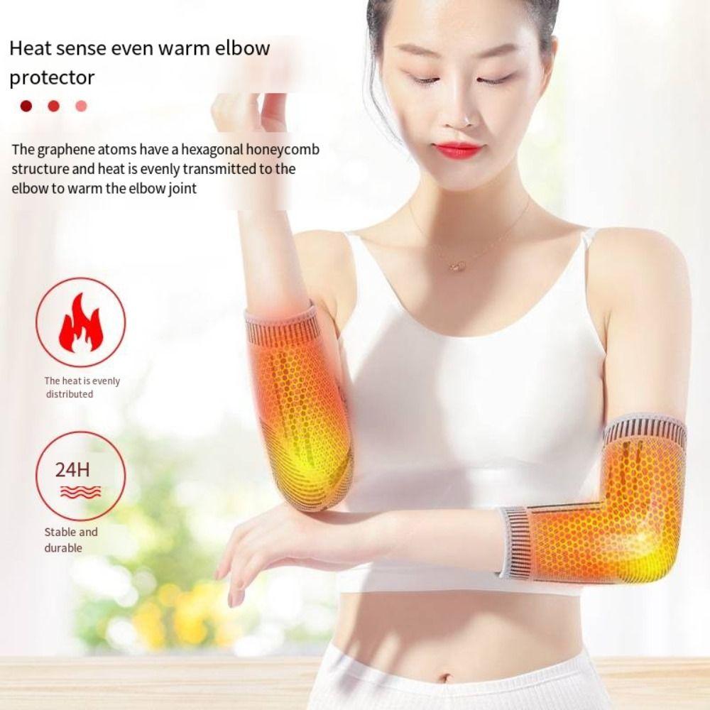 Heat Arm Protector Elbow Sore Graphene Elbow Pad Sports Elbow Guard Sleeve Protection Arm Guard