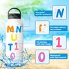 6 PCS/set Rainbow Number Letter Stickers Children's Early Education Educational Toys DIY Puzzle Decorative Stickers Game