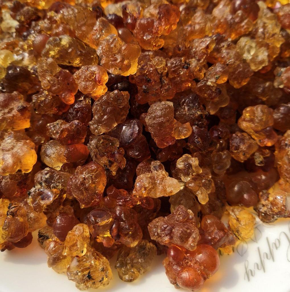 500g Hand-Picked Edible Yellow Peach Gum, Easy To Soak & Clean, Perfect with Snow Nest & Soap Bean