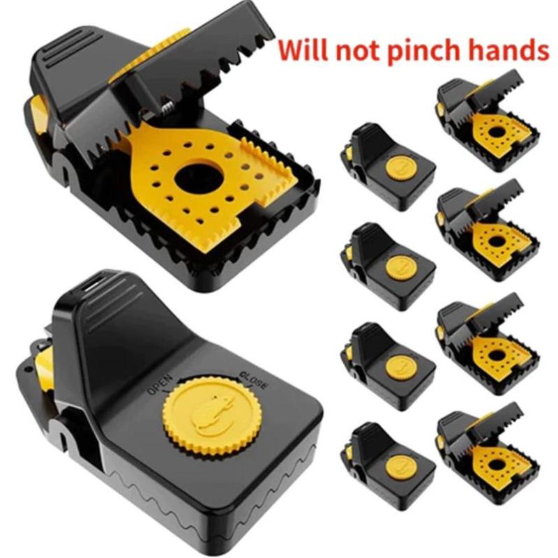 Upgraded Large Mouse Rat Traps Safety High Sensitive Snap Big Plastic Mouse Trap Rodent Catcher
