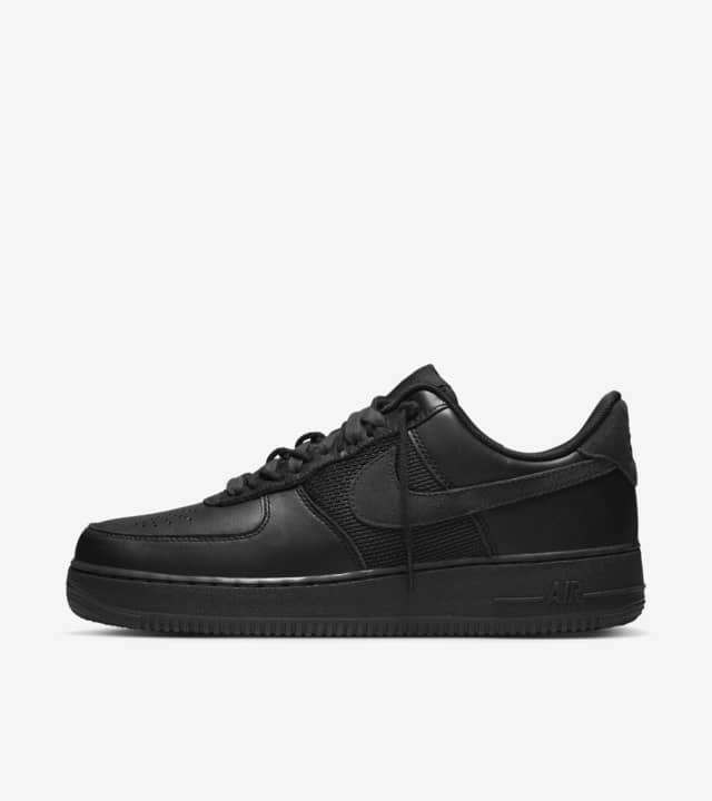 

Мужские кроссовки Nike Air Force 1 x Slam Jam Black и Off Noir DX5590-001