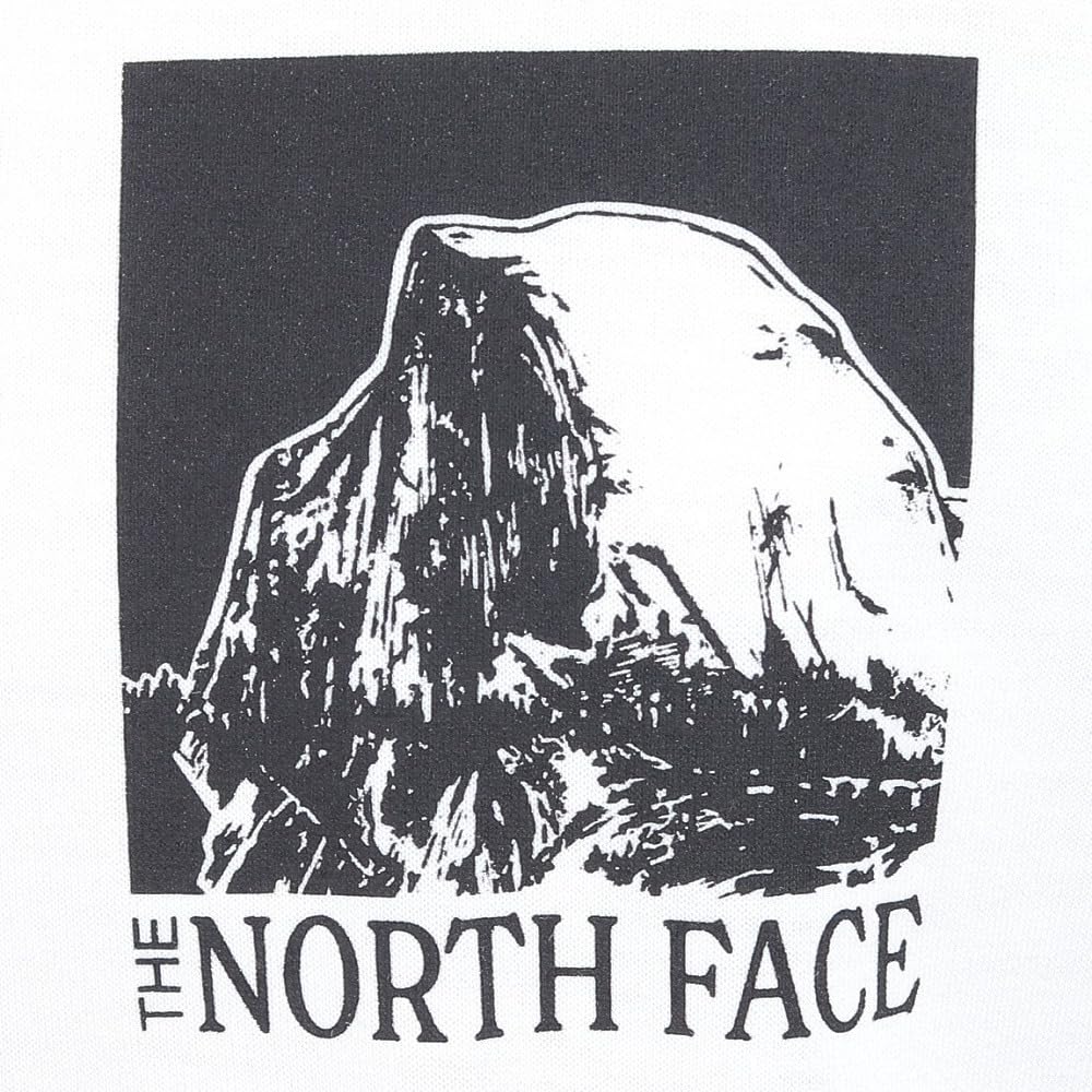 The North Face Short Sleeve Half Dome UV White Men's Two-Gray Tee, Moisture-Wicking, Quick-Drying, Antibacterial, Odor-Resistant, Anti-Static,