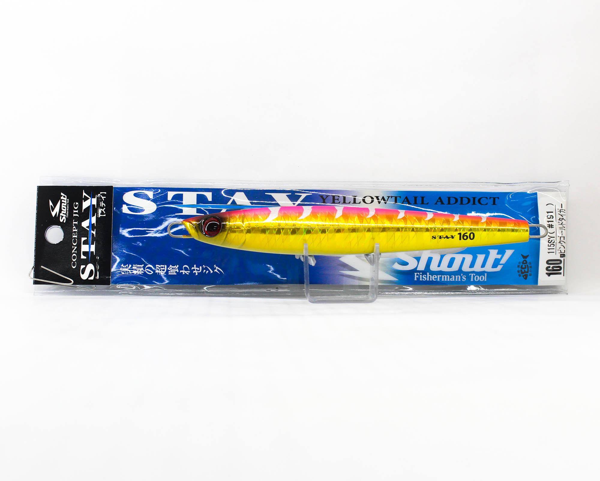 

Shout 115-SY Metal Jig Stay 160 grams 191 (5733)