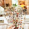 4 Sheet Cute Snack Stickers, Adorable Food Designs (Cookies, Candies) for Hand Account Decoration
