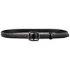 Korean Style Twoply Leather Belt With Pin Closure For Casual And Work Outfits