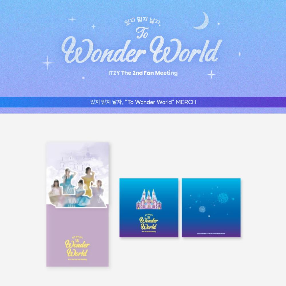 

Предварительный заказ всплывающей карты ITZY To Wonder World