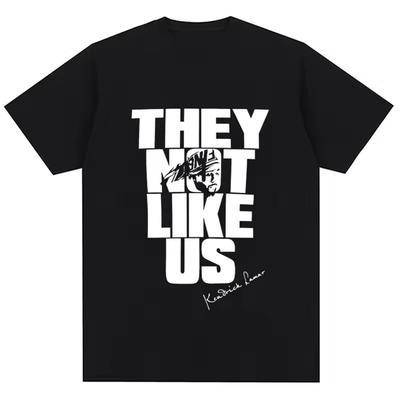 Kendrick Lamar Nuevo Á Lbum They Dont Like Our Manga Homme Mujer Ropa Manga Corta Cuello Redondo Mens Pure Cotton Tshirt