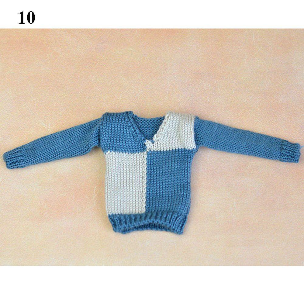 Kid Toys Clothes For Doll Male Doll Clothes Doll Top Coat Jeans Pants Casual Knitted Sweater