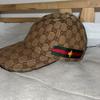 Used [Genuine product] "GUCCI" GG canvas baseball cap price reduction available