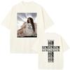 Singer Rosalia Lux Me Vov De Tour 2026 T Shirt Unisex Women Fashion Casual Cotton Short Sleeve Oversized Tshirts Streetwear Unisex