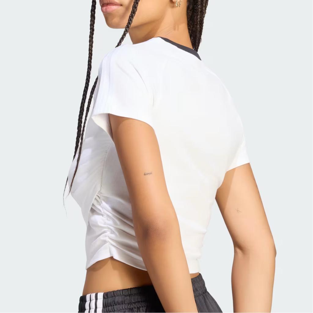 adidas Originals X Jennie T Shirts Unisex White Crew Neck Moderate LD4968