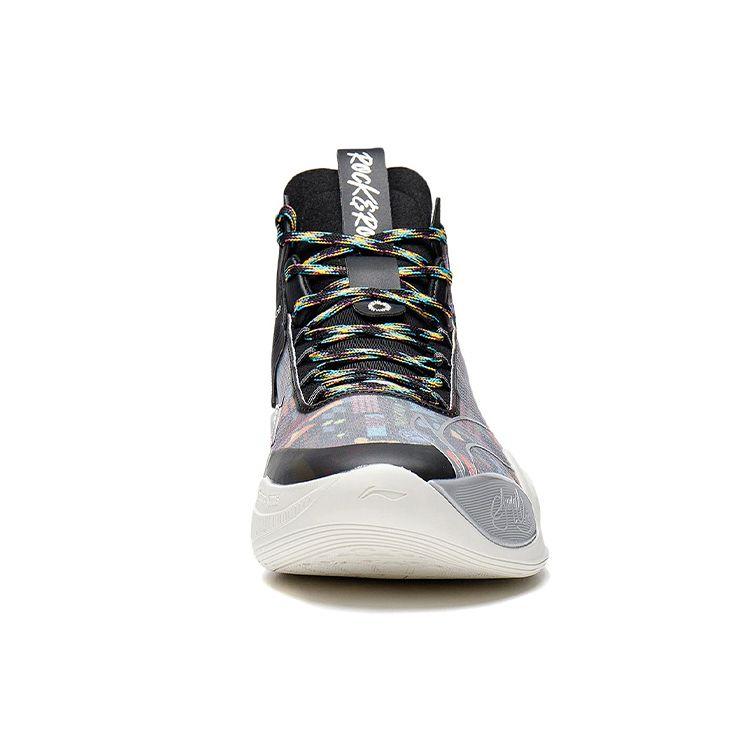 Li-Ning CJ-1 Mid Rock & Roll Men Sneakers Black Pearl-White ABAR019-22