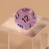 Transparent Polyhedral Dice DND Dice Set 7pcs D4-D20 Board Game Props for DND Game Board Game Accessories