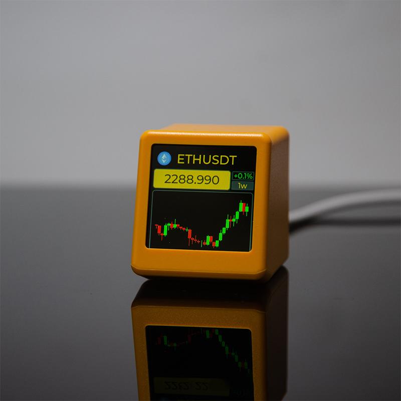 Nerdminer Bitcoin Cryptocurrency,Stocks,Futures,Currency Exchange Rate,Price Tracker Ticker,Time Clock Weather Displayp