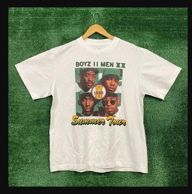 Vintage 1995 Boyz II Men Summer Tour 1995 T-shirt size S-5XL XXXL
