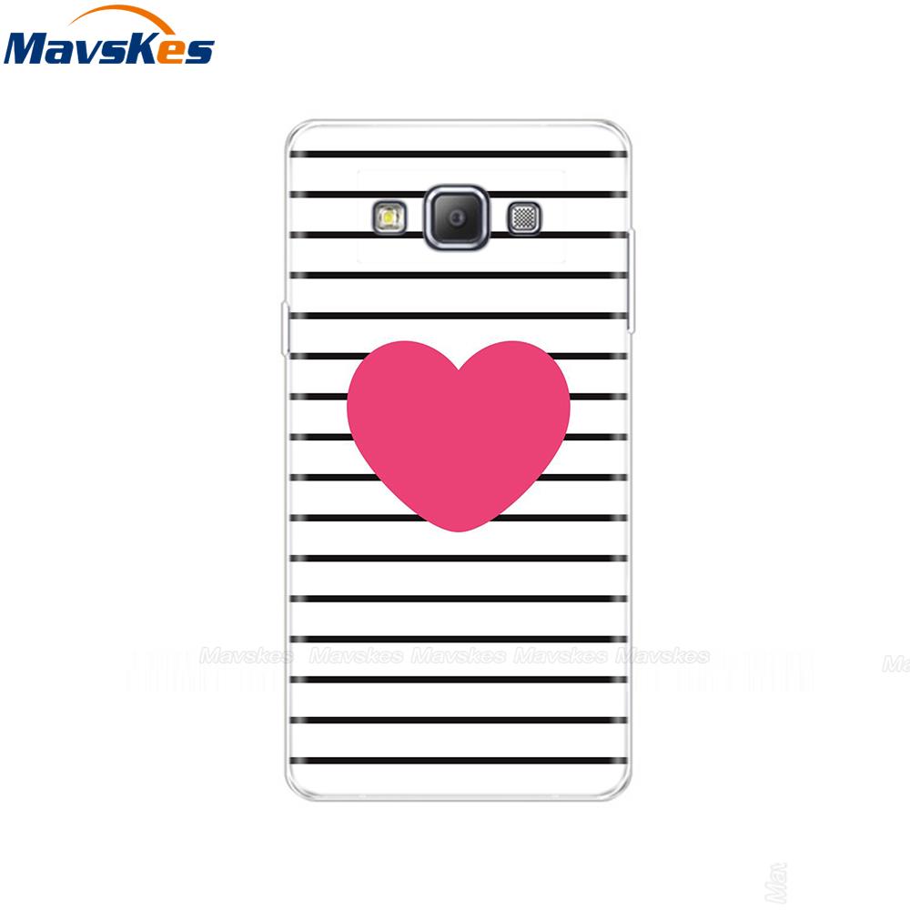 Silicon Phone Case For Samsung Galaxy A3 2015 Flower Cat A300 Soft TPU Back Cover For Samsung A3 2015 A300H A3000 SM-A300F pop