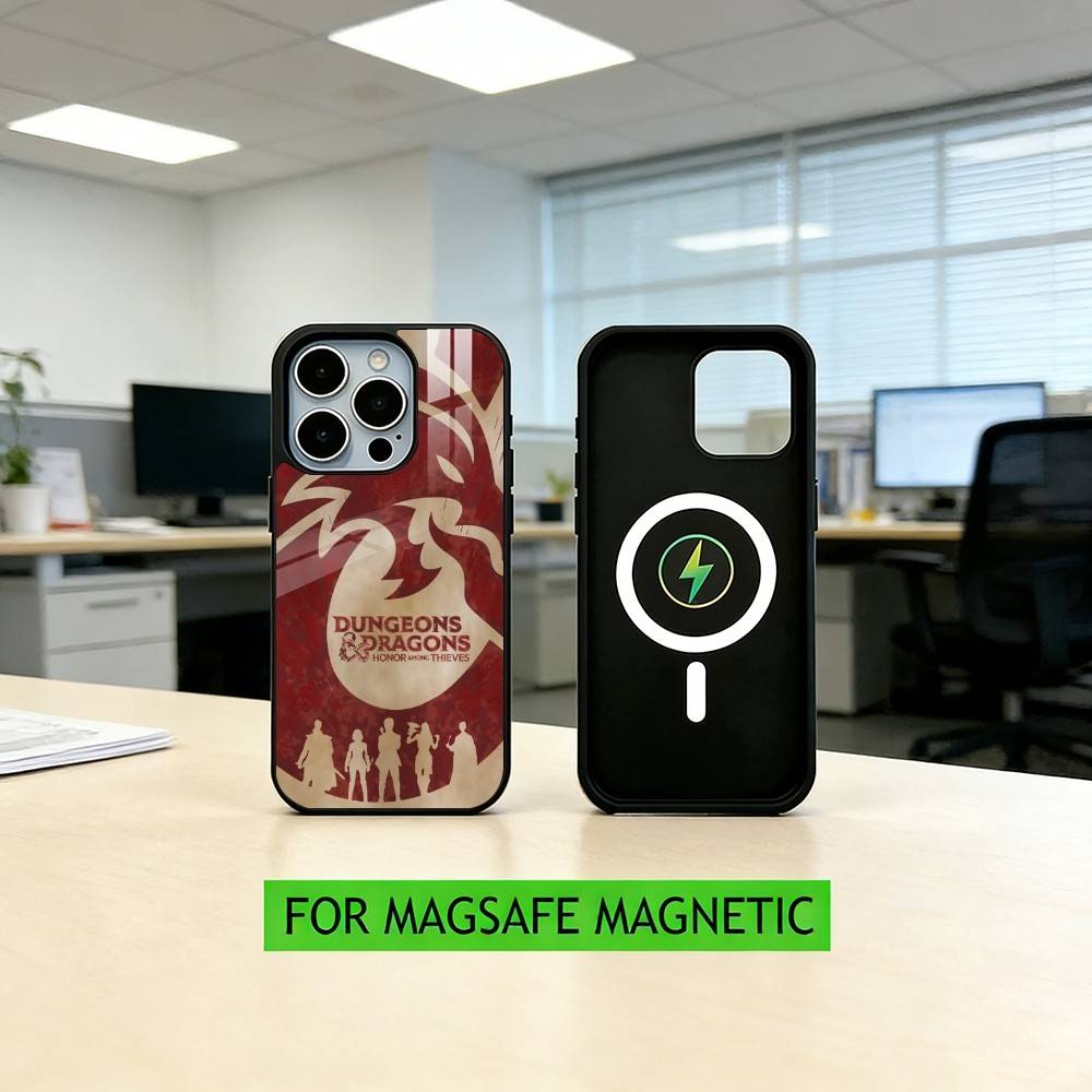 D-dungeons and D-Dragons Phone Case For iPhone17,16,15,14,13,12,11 Plus,Pro Magnetic with Magsafe Wireless Charging