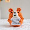 Cute Crochet Frog Toy - Fun Animal Gift