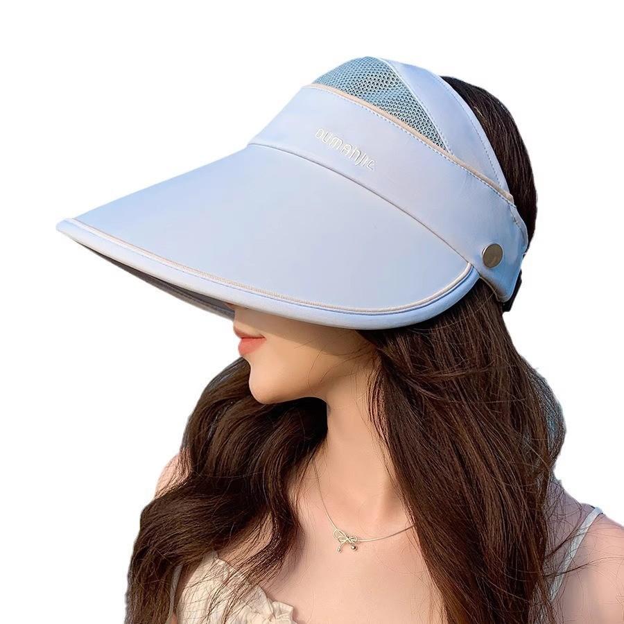 Outdoor Sun Protection Hat For Women With Wide Brim And Breathable Polyester Fabric Summer Sun Hat