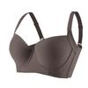 European and American Style Seamless Memory Wire Plus Size Bra Thin Adjustable Push-up Bra