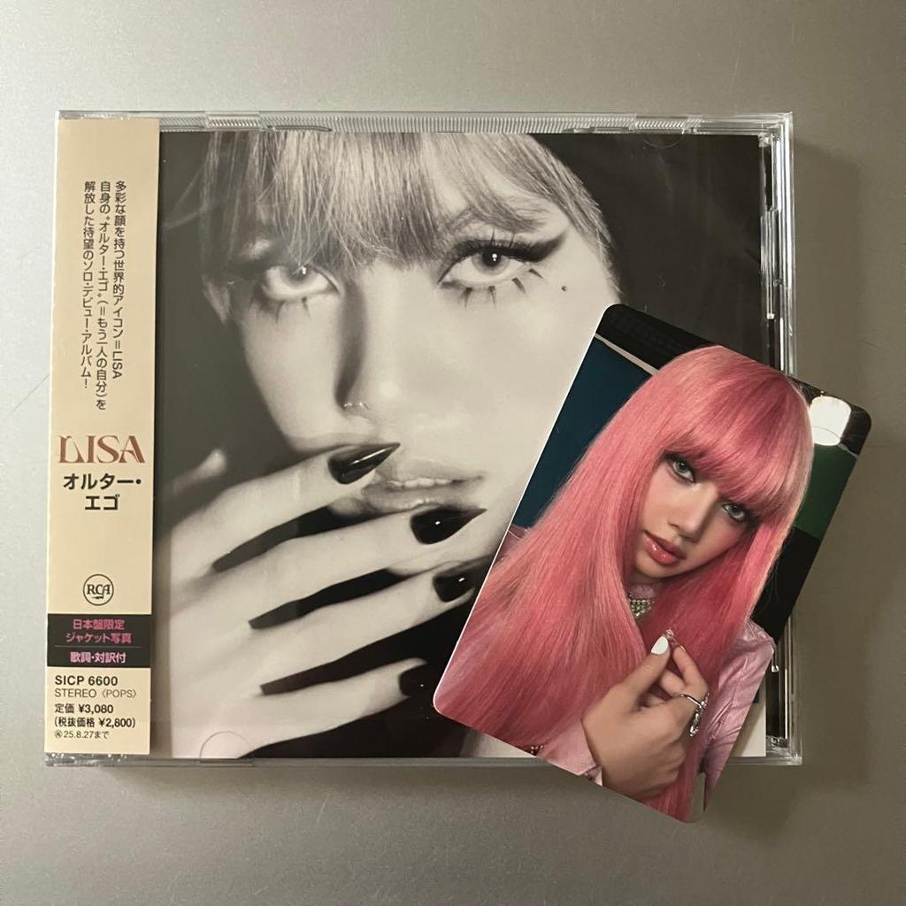 [USED] Opened BLACKPINK LISA Alter Ego Japan Limited Edition