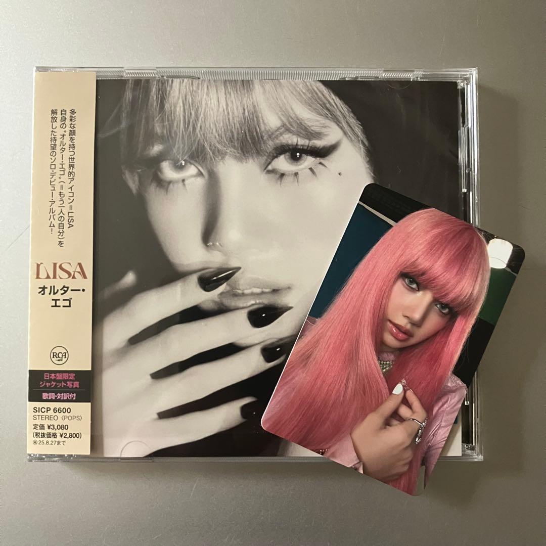 

[USED] Opened BLACKPINK LISA Alter Ego Japan Limited Edition