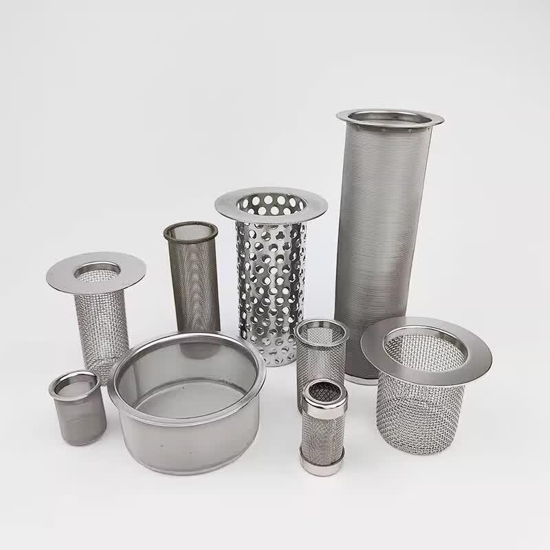 Stainless Steel 304 Cylindrical Filter Mesh Tube
