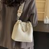 Bag Korean high-end versatile bucket bag spring/summer 2026 new broadband shoulder crossbody bag women's handbag