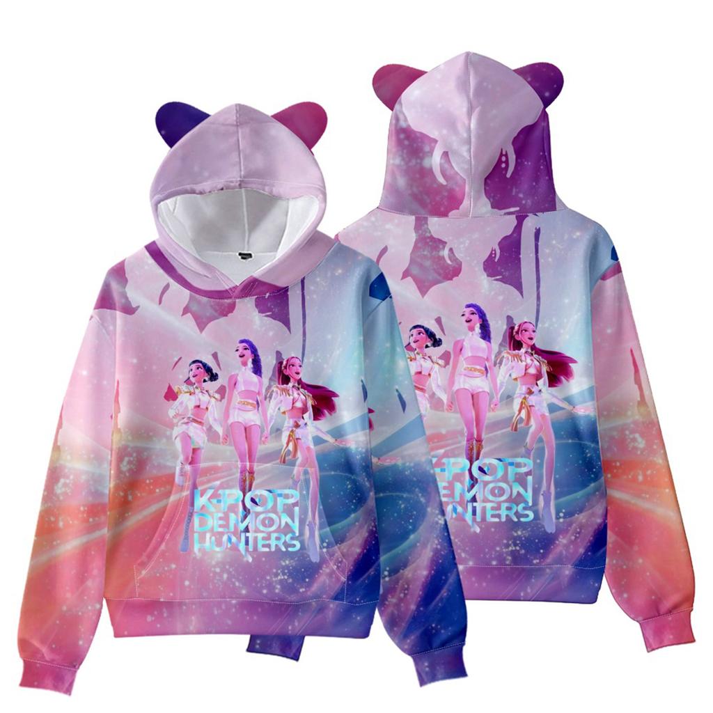 Children's Fashion Casual Long Sleeve Printed Neck Sweatshirt Top