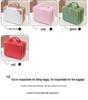 14" Retro Makeup Case - Mini Suitcase Handbag Storage Bag for Travel