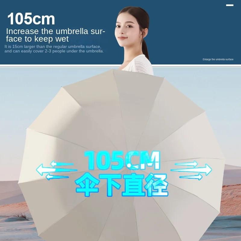 Automatic Double  Large Folding Umbrella For Wholesale  Rain And Sun Umbrella With Superior Uv Sunblock Protection
