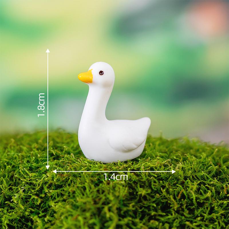 Kreslený Roztomilý Králík Žába Prase Liška Zvířátka Figurka Miniaturní Krajina Stolní Ornament Pryskyřice Řemeslo Dekorace domácí kanceláře