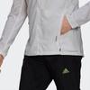 adidas Marathon Jkt Running Sports Hooded Jacket For Men White Men's HA0251