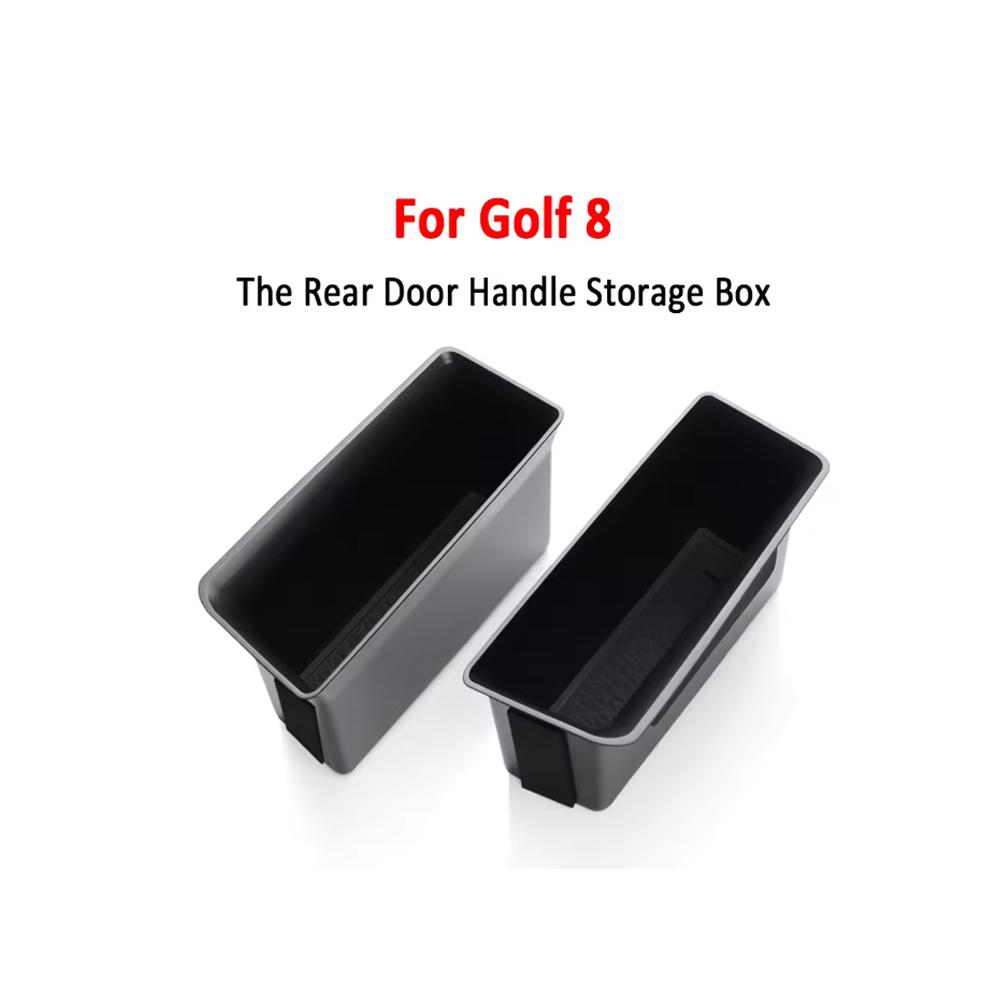 Car Front Rear Door Storage Box for VW Volkswagen Golf 8 MK8 2020-2026 GTI Organizer Secondary tray Accessories