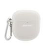 Bose QuietComfort Earbuds II Silicone Case Cover Protects QC II. Includes Aluminum Carabiner. Soapstone.