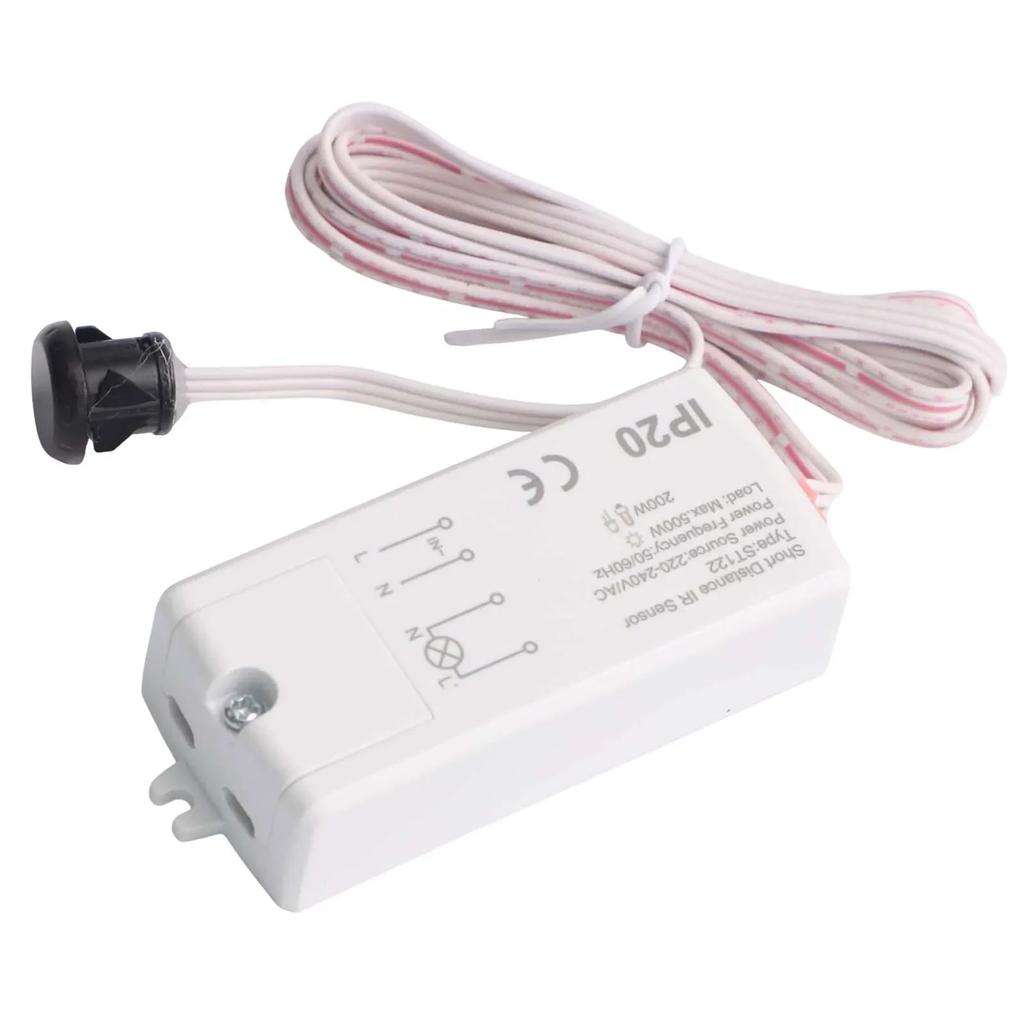 Cabinet Wave Switch Infrared Switch 200W Rated Load For Energy-saving Lamps 500W Rated Load For Incandescent Lamps
