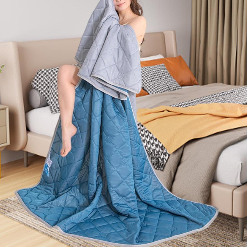 Cooling Blanket Queen Size for Sleepers 90"x78" Bedspread Home Office