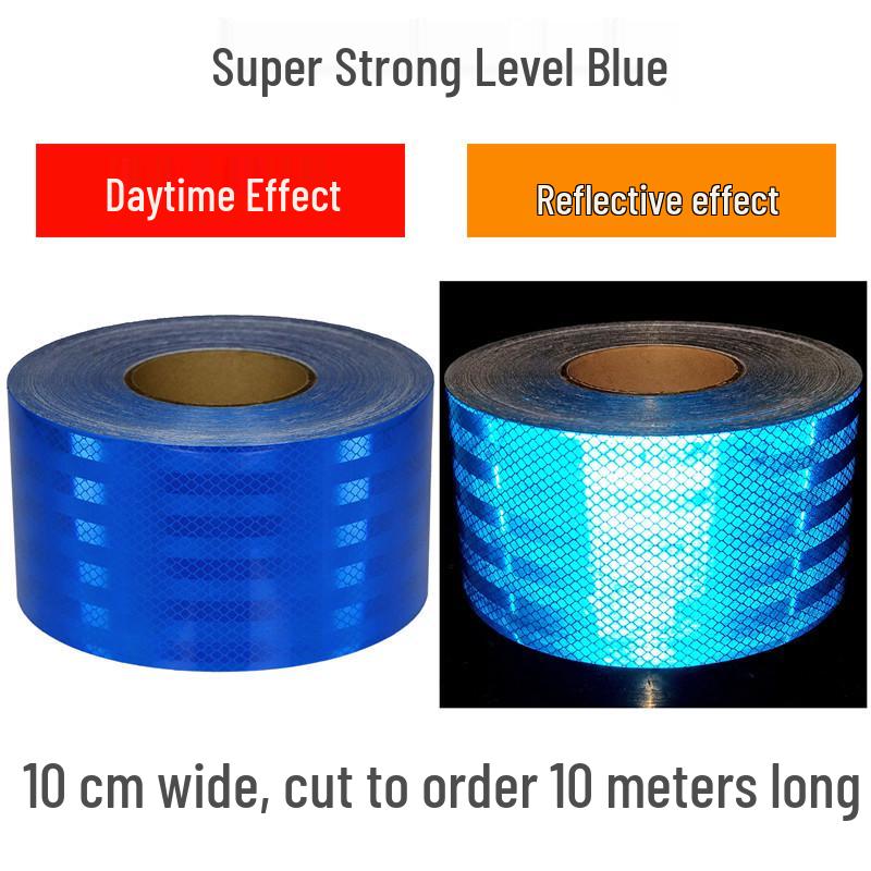 10cm High-Strength Reflective Tape for Traffic Safety and Anti-Collision
