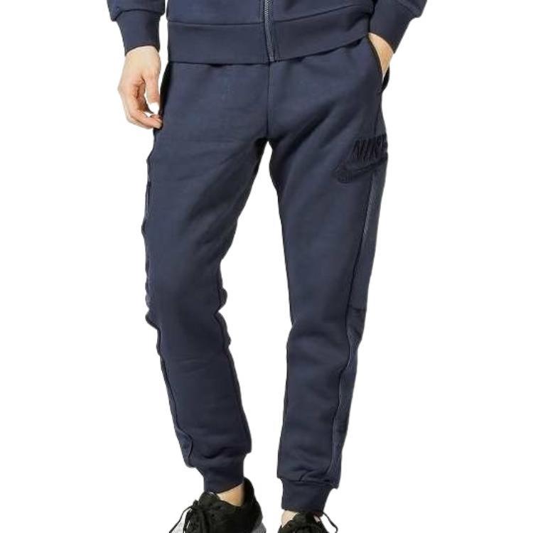 Nike Fleece Design Joggers 'Navy' Men's 929131-451