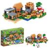 High-difficulty Building Toy Compatible With Lego Minecraft Village Boy Puzzle Assembly