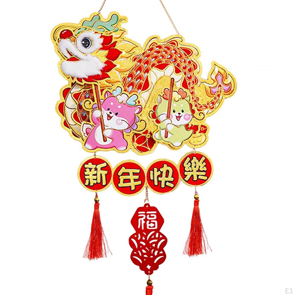Chinese Year Hanging Ornament Dragon Decoration Lunar Spring Festival Pendant
