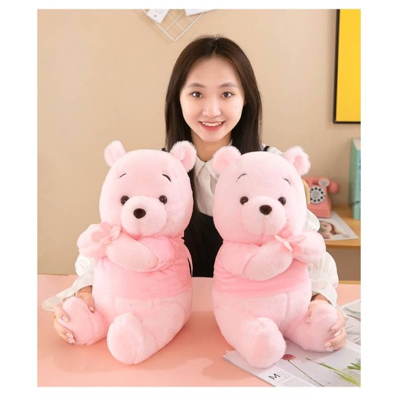 Cute Strawberry Bear Plush Toy For Girls