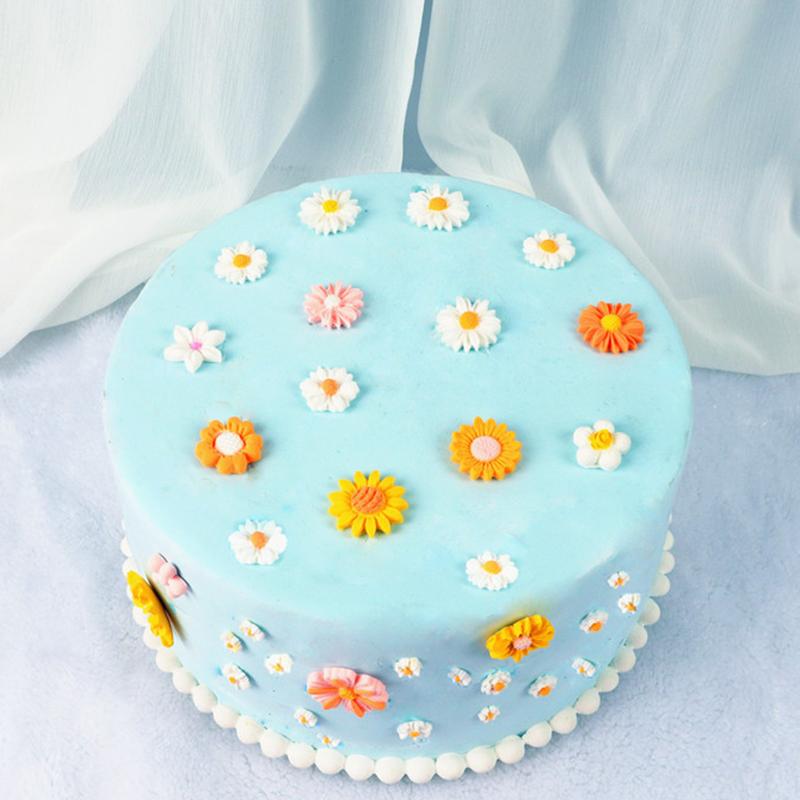 1pc 3D Daisy Flowers Silicone Mold Kitchen Baking Tool Sugarcraft Chocolate Fondant Cake Decor Birthday Wedding Party Supplies