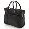 Isaac Twill Nylon Square Tote Greige Bag, Small, (26)