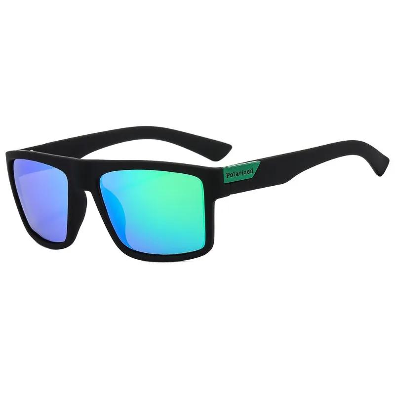 Summer New Mens Driving Sunglasses UV400 Polarized Sports Windproof Eyewear for Outdoor Cycling Running