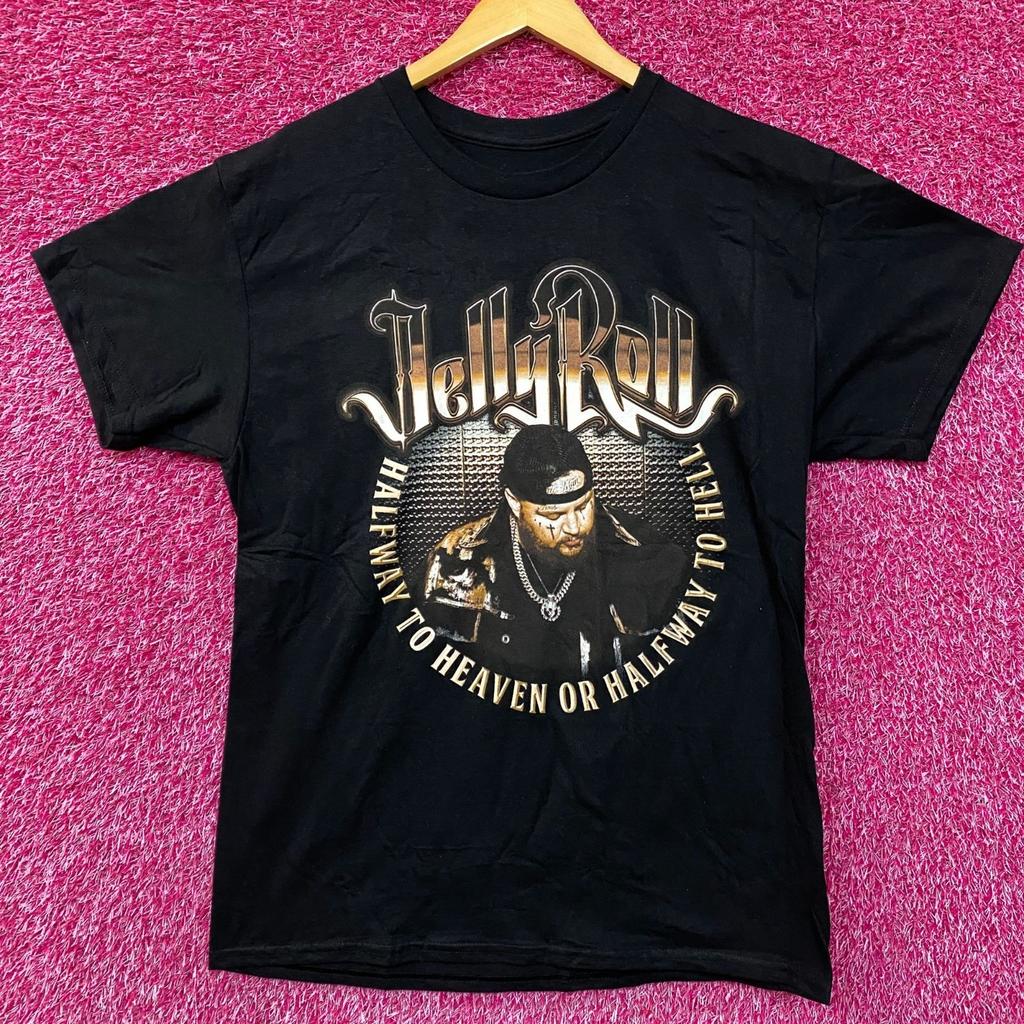 Jelly Roll Halfway To Hell Whitsitt Chapel Album T-Shirt Large