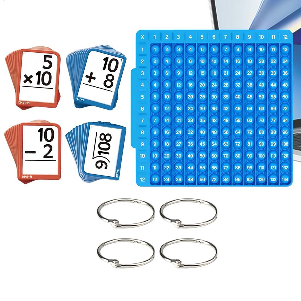 Maths Flash Cards Maths Board Multiplication Flash Cards Maths Hand Calculator Maths Games Toys for Kids increase intelligence