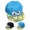 Korean Style Pizza Baseball Cap Letter Embroidery Peaked Cap Casual Sun Hat  Girl